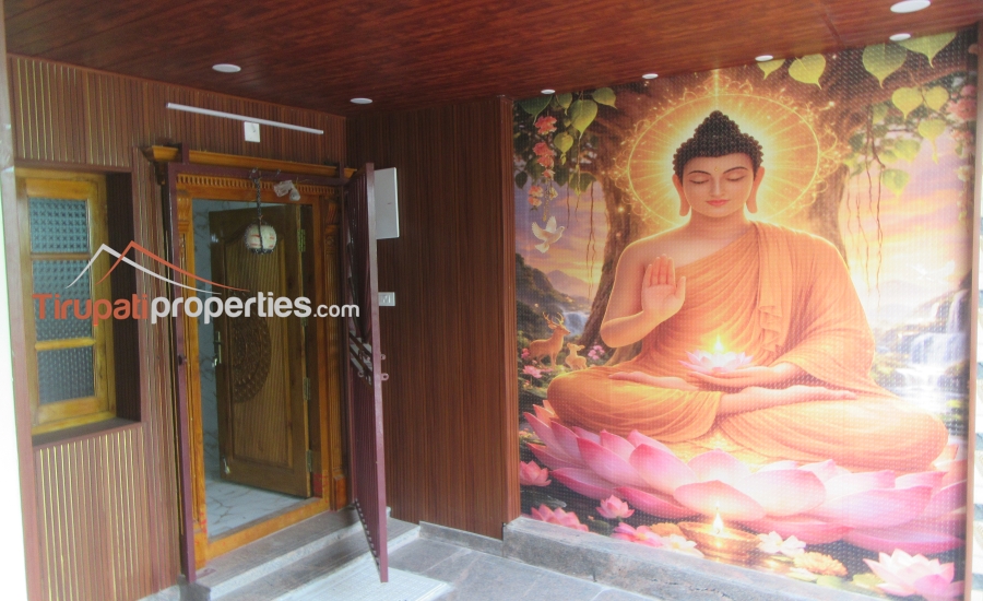 1260 Sft East Facing Ground Floor Double Bedroom New #HouseforRent in Postal Colony, #Tirupati